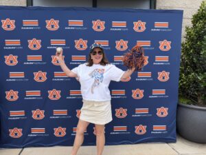 Auburn Tigers baseball game at Plainsman Park in Auburn Alabama