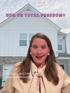 HOA neighborhood versus non HOA living in Auburn Alabama