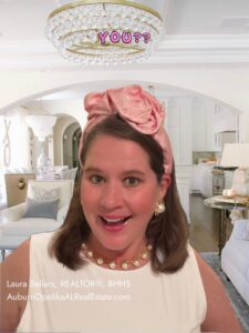 Couple touring Auburn Alabama home with REALTOR®