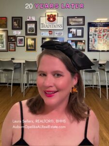 Auburn University graduate returning to Auburn Alabama years after college