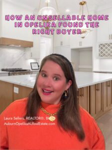 Opelika real estate home sold after targeted marketing strategy by Laura Sellers REALTOR