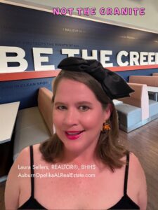 Auburn Alabama homebuyer touring neighborhoods near Auburn University and local amenities