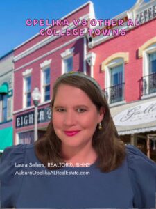 Comparing Opelika Alabama to other college towns for relocation and home buying