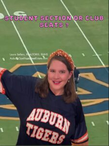 Auburn football seating inside Jordan-Hare Stadium on game day