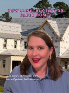 Move to Auburn comparison of new construction and an older home with character