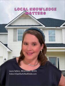 Auburn real estate agent explaining why local knowledge matters
