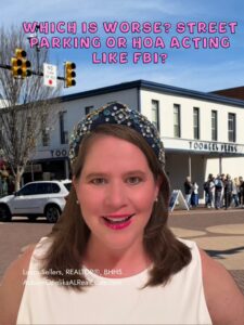 Auburn living comparison of crowded street parking and strict HOA rules