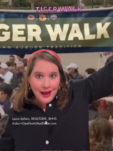 Auburn Tiger Walk football tradition at Auburn University