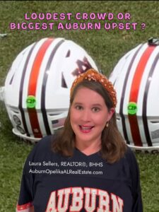 Auburn football game day crowd at Jordan-Hare Stadium