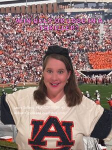 Auburn football game-day atmosphere in Auburn Alabama