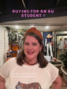Buying a home in Auburn with a college-age child attending Auburn University