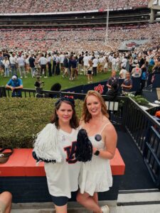 Moving to Opelika Alabama? Don’t Overlook the Lot 11 Laura Sellers and Ashley enjoying Auburn football with Auburn fans at Jordan-Hare Stadium in Auburn, Alabama