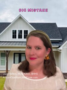 Buying a home in Auburn: exterior of a home being considered for its location and layout