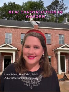 Auburn new construction homes for sale in Auburn Alabama