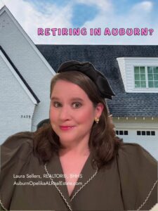 Retiring in Auburn Alabama and choosing a home