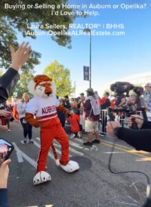 Auburn vs LSU game day Tiger Walk with Auburn players arriving before the October 24, 2026 game
