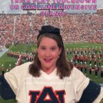 Football field at Jordan-Hare Stadium during Auburn football game day