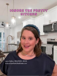 Auburn homes for sale buyer looking beyond a pretty kitchen