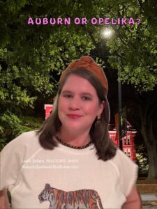 Laura Sellers discusses moving to Auburn or Opelika and comparing homes in both cities