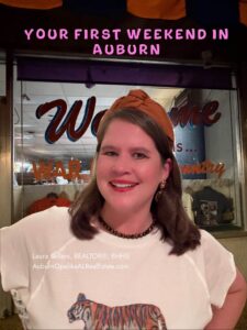 Laura Sellers shares moving to Auburn tips for exploring neighborhoods during your first weekend